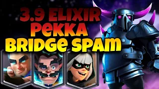 Early Season Push | Best Pekka Bridge Spam Deck | Vs Hard Counters & Meta | Mid Ladder Off Meta |