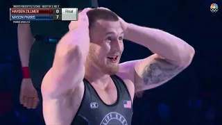 U.S. Olympic Wrestling Trials: Mason Parris qualifies for Paris Olympics - men's freestyle 125kg