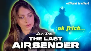 Netflix AVATAR: The Last Airbender - OFFICIAL TRAILER | REACTION!