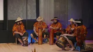 9 Minutes of House Drumming from Heiva Pasifika NYC 2023