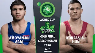 GOLD GR - 72 kg: B. KORPASI (HUN) v. M. AMOYAN (ARM)