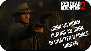 John vs Micah Fight in Chapter 6 Finale Unseen | Playing as John in Red Dead Redemption Mission