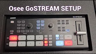 OSEE GOSTREAM DECK LIVESTREAM SETUP