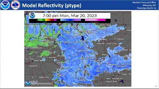 NWS Missoula Weather Briefing Sunday March 19, 2023