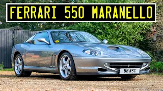 Ferrari 550 Maranello - the modern Daytona goes for a drive