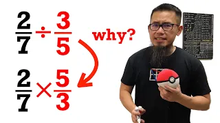 Why do we "keep, change, flip" or "multiply by the reciprocal" when we divide fractions?