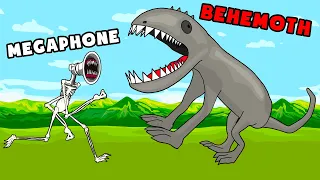 BEHEMOTH VS GREAT MOTHER MEGAPHONE! (Cartoon Animation)