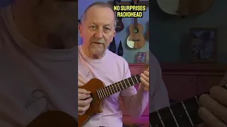Learn how to Play No Surprises on Ukulele - Radiohead Song Cover and Play Along tutorial