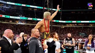 Cody Rhodes Wins Undisputed Championship Roman Reigns Lose WrestleMania 40 Match