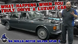 What happens to a luxury car that's truly driven? CAR WIZARD shows on '94 Rolls-Royce Silver Spur 3