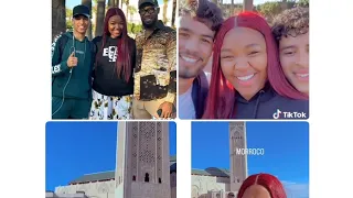 EKene Umenwa + Her Husband Travel To UK for Their honeymoon + Visiting her friend