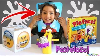 Reto del Pastelazo | Pie Face Showdown | Juegos Infantiles para niños