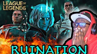 *ARCANE* fan reacts to RUINATION!( The Climb, Shadows Embrace & MORE) | League of Legends