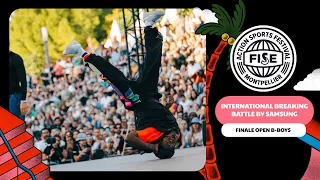 Finale Open B-Boys - International Breaking Battle by Samsung