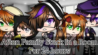 Afton Family Stuck In a Room for 24 hours (1/6) [!!!My AU!!!]