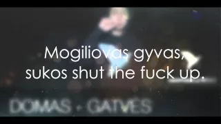 Domas - Gatvės (Lyrics)