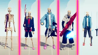 EVOLUTION OF SANS - Totally Accurate Battle Simulator TABS