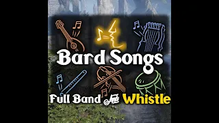 Baldur's Gate 3 All Bard Songs | Whistling & Full Bard Band | BG3 Music