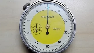 Repairing a sticky dial indicator.