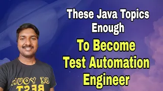 How Much Java Required to Become Test Automation Engineer