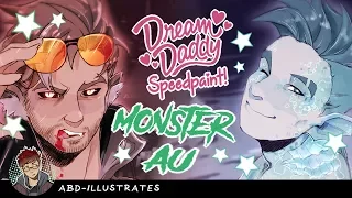 Monster AU | Dream Daddy SPEEDPAINT