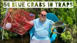 How I caught 50 blue crabs in 48 hours- Catch, Cook, Clean