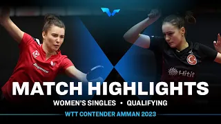 Karoline Mischek vs Ece Harac | WS Qual | WTT Contender Amman 2023