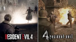 Resident Evil 4 Remake vs. Original - AI & Physics Comparison