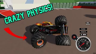 The New BEST Monster Truck Game On ROBLOX!?