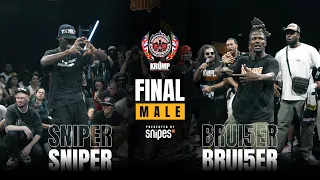 Sniper vs Brui5er | Male Final | EBS Krump 2023