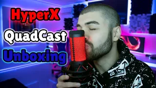 HyperX QuadCast მიკროფონის unboxing და ხმის გატესტვა