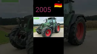 Evolution of Fendt tractor Germany company by RFM