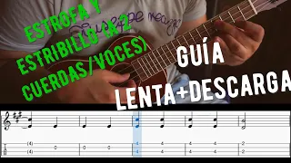 DESDE EL PUENTE CARRETERO UKELELE -TUTORIAL+DESCARGA TAB Y PARTITTURA #FOLKLOREPARAUKELE