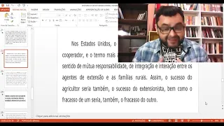 VIDEO II CONCEITOS E HISTÓRICO DA EXTENSÃO RURAL NO BRASIL