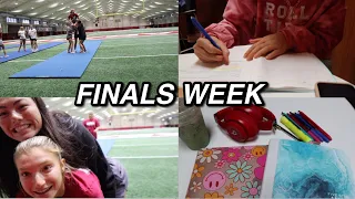 VLOGMAS 10 | finals week, studying, stunting & more