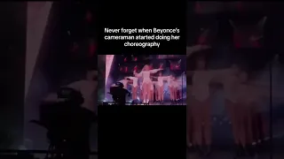 Beyonce's Cameraman Knows ALL the Choreography 🤯😂