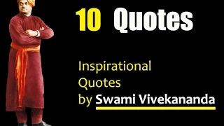 10 Inspirational Quotes By Swami Vivekananda - English