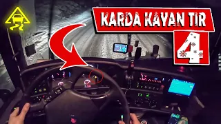 KARDA KAYAN TIR 4 | GERGİN DAKİKALAR | Scania