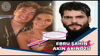 What did Akın Akınözü say about Ebru Şahin's marriage to Cedi Osman?