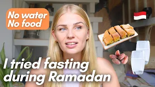 72 hours Fasting during RAMADAN *as an non-muslim* ☪️ 🇮🇩