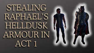 How To Get Raphael's Helldusk Armor in Act 1 With No Mods | #baldursgate3 #hellduskarmor #raphael