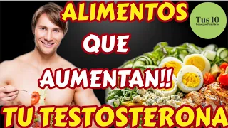 10 Alimentos que aumentan Tu nivel de Testosterona