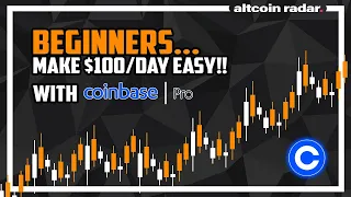 How To Make $100 A Day Trading Crypto with Coinbase and TradingView