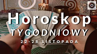 TAROT TYGODNIOWY 22-28 Listopad ✨ Wszystkie znaki zodiaku 🌱💧🔥🌬