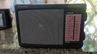 Tecsun MS200: Rádio Nacional da Amazônia ondas curtas 11.780 KHZ