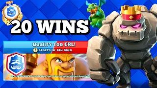 TOP 4 BEST GOLEM DECKS for 20 WIN CHALLENGE!