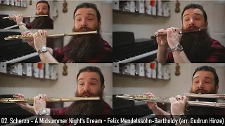 Scherzo - A Midsummer Night's Dream ~ by Felix Mendelssohn // FLUTE COVER //