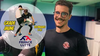 TECHNIQUES 1 À 10 DU GRADE JAUNE / LUTTE OLYMPIQUE