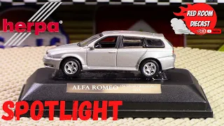 SPOTLIGHT - ALFA ROMEO 156 SPORTSWAGEN GTA (1/76 SCALE) - By HERPA