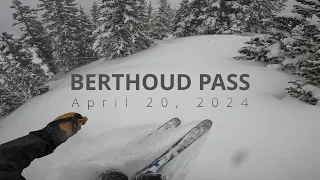 Berthoud Pass - April Storm Skiing